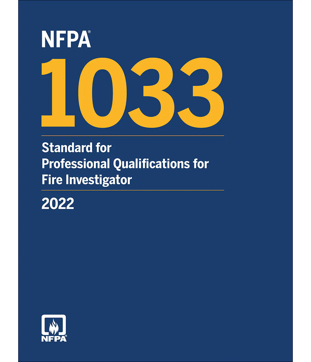 NFPA 1033 | Fire Investigator