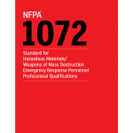 NFPA 1072 - Hazmat Technician
