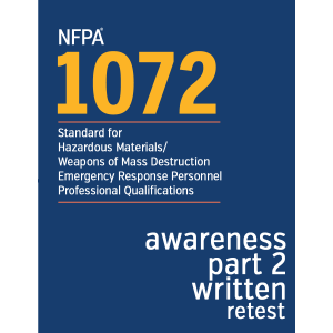 [retest] NFPA 1072 - Hazmat Awareness Part 2 | written