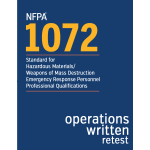 [re-test] NFPA 1072 - Hazmat Operations [written]